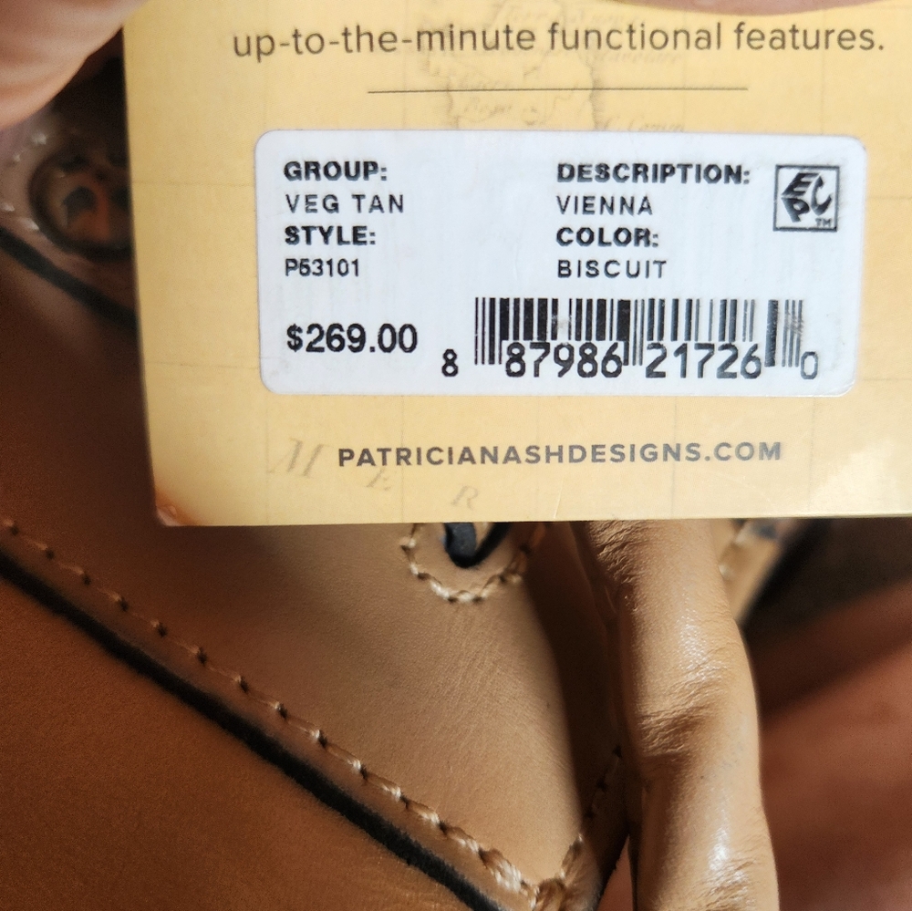 PATRICIA NASH VIENNA LEATHER BAG - Picture 6 of 12